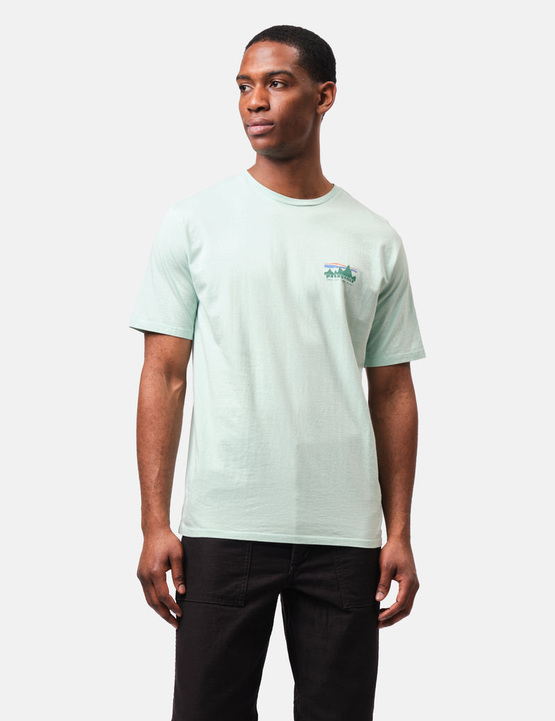 Patagonia '73 Skyline Organic T-Shirt - Rinsed Green