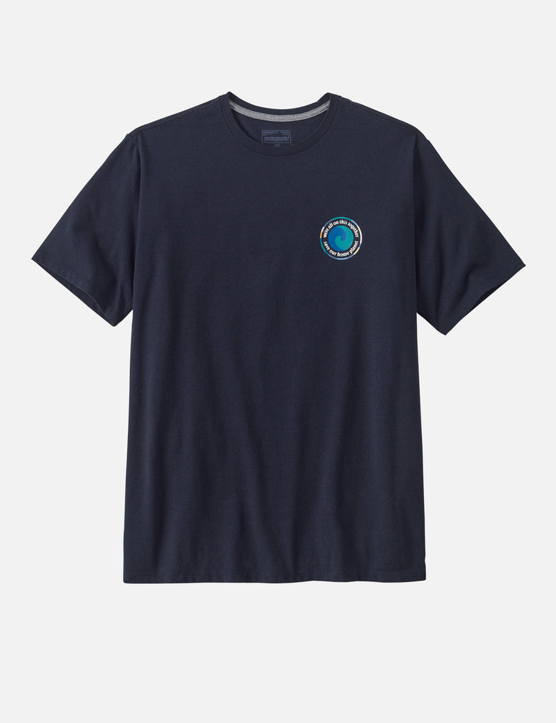 Patagonia Unity Fitz Responsibili-Tee T-Shirt - New Navy Blue