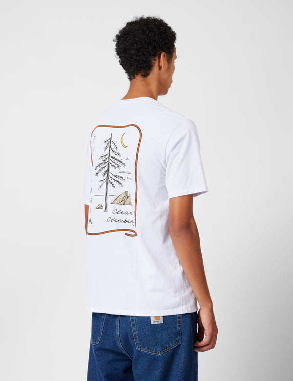 Patagonia Clean Climb Roots Responsibili-Tee T-Shirt - White