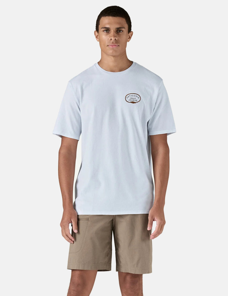 Patagonia Clean Climb Roots Responsibili-Tee T-Shirt - White