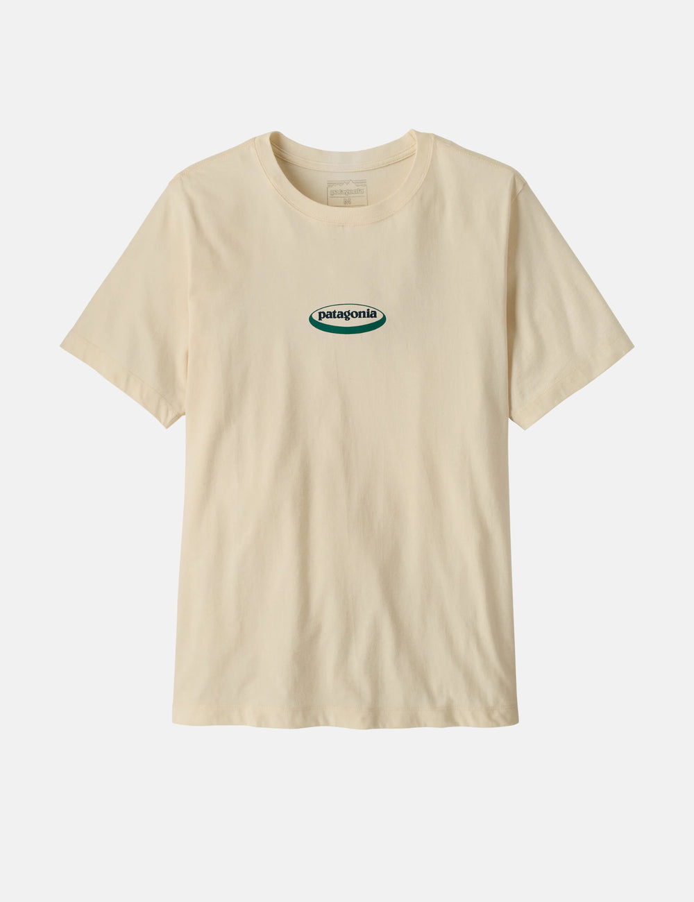 Patagonia '95 Oval Logo T-Shirt - Undyed Natural | Urban Excess