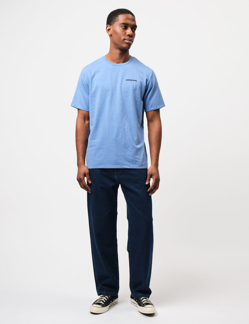 Patagonia P-6 Logo Responsibili-Tee T-Shirt - Abundant Blue