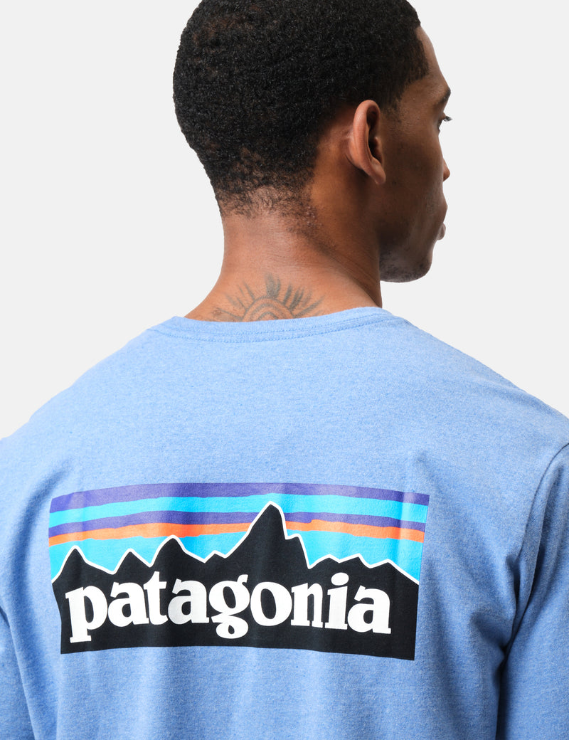 Patagonia P-6 Logo Responsibili-Tee T-Shirt - Abundant Blue