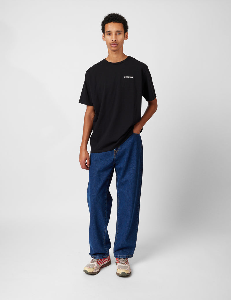Patagonia P-6 Logo Responsibili-Tee T-Shirt - Black