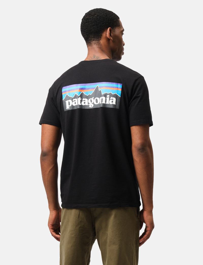 Patagonia P-6 Logo Responsibili-Tee T-Shirt - Black