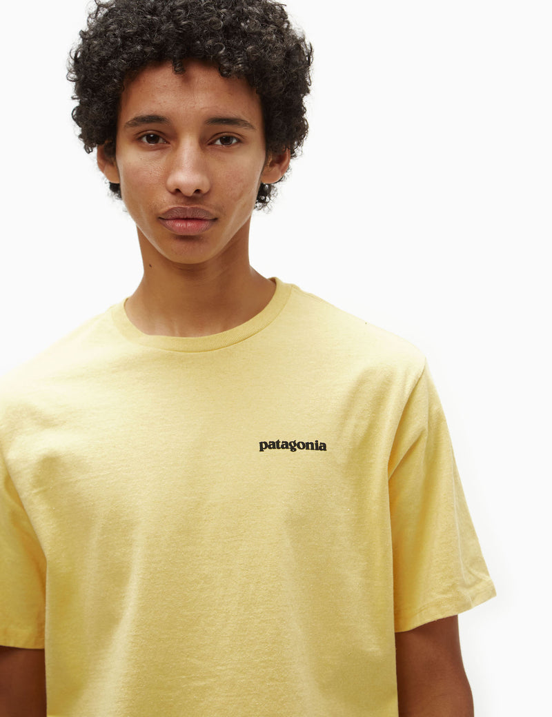 Patagonia P-6 Logo Responsibili-Tee T-Shirt - Milled Yellow