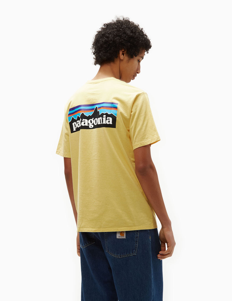 Patagonia P-6 Logo Responsibili-Tee T-Shirt - Milled Yellow