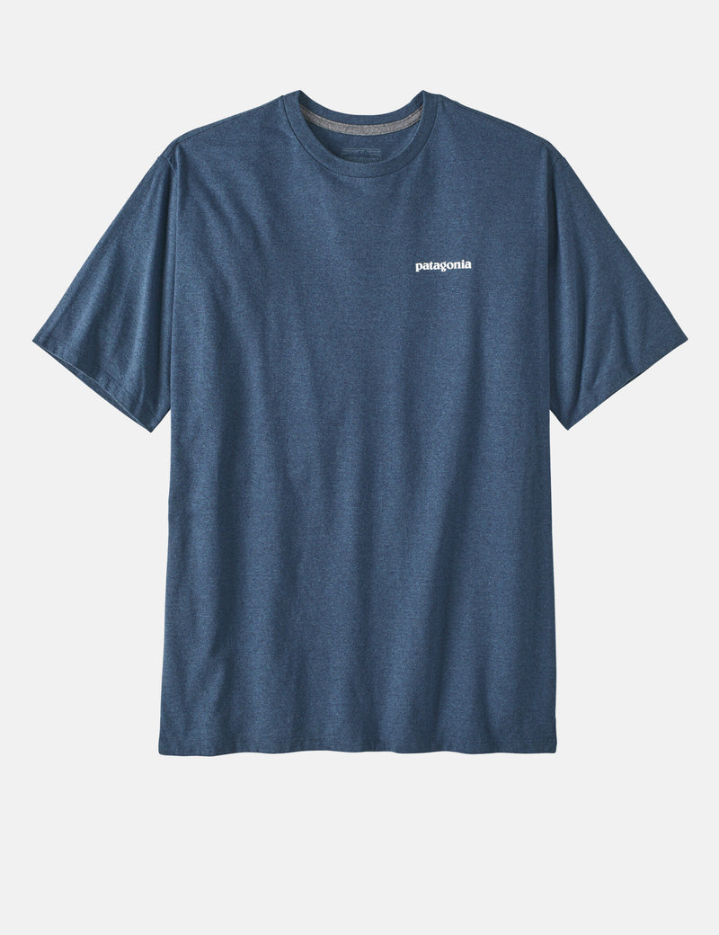 Patagonia P-6 Logo Responsibili-Tee T-Shirt - Utility Blue