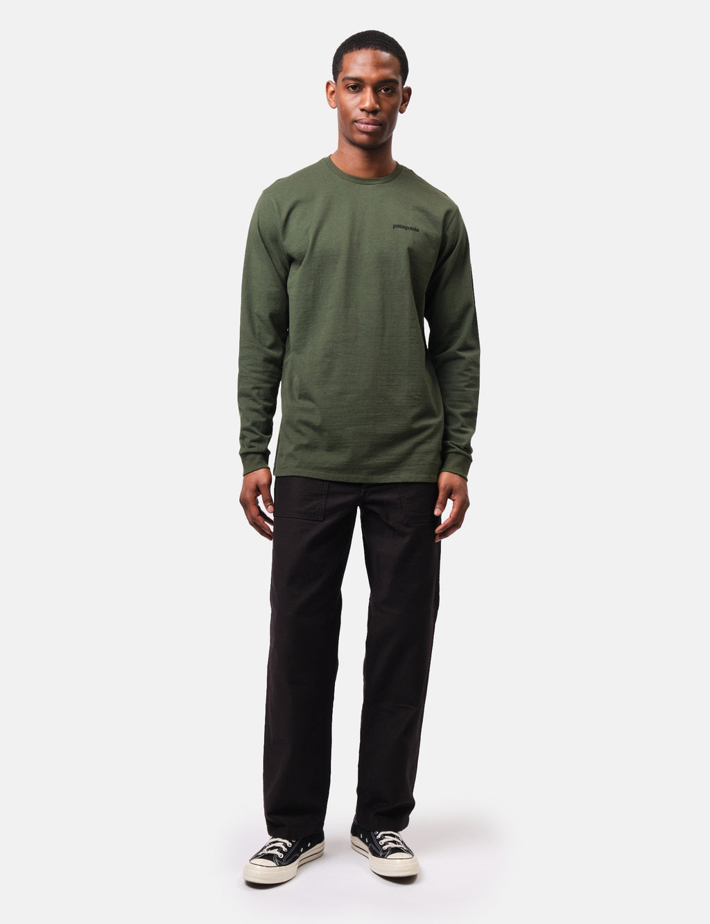 Tシャツ・カットソー Patagonia Wind Runner Responsibility 37799Q5 Patagonia Long-Sleeved Trailseekers Responsibili-Tee