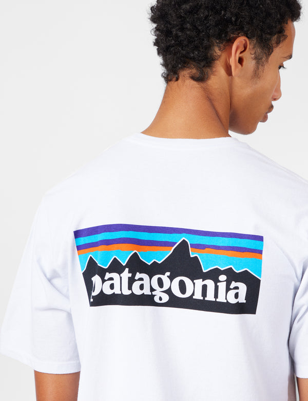Patagonia P-6 Logo Responsibili-Tee T-Shirt - White