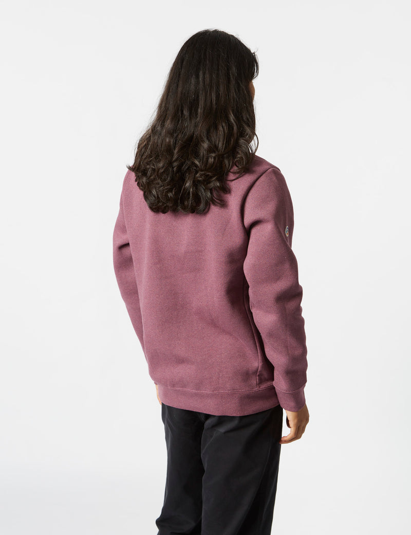 Patagonia Fitz Roy Icon Uprisal Crew Sweatshirt - Mystery Mauve