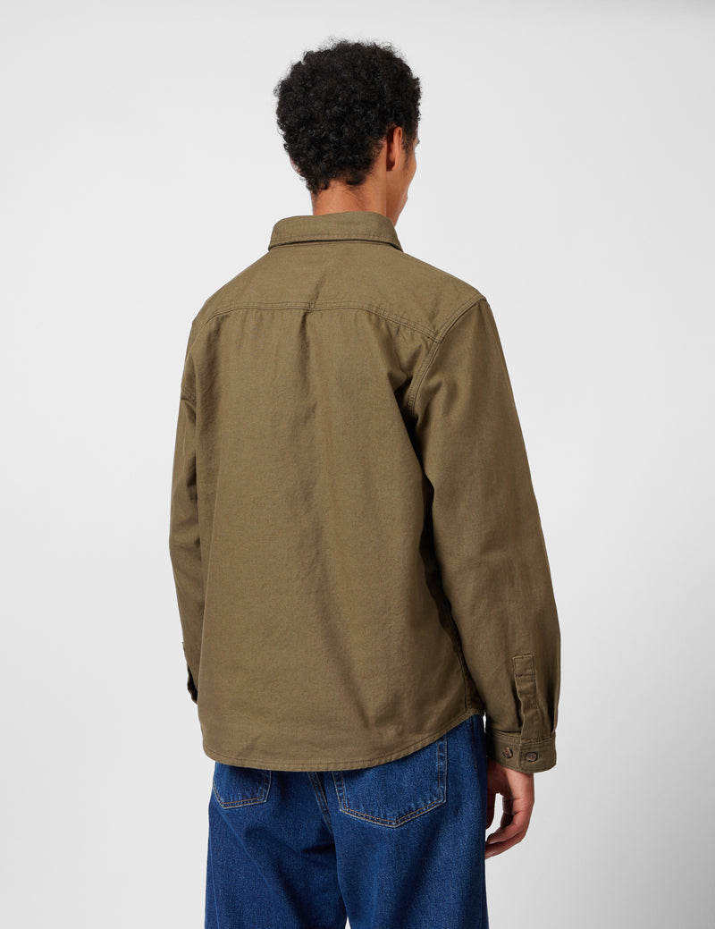 Patagonia Point Reyes Canvas Shirt - Basin Green
