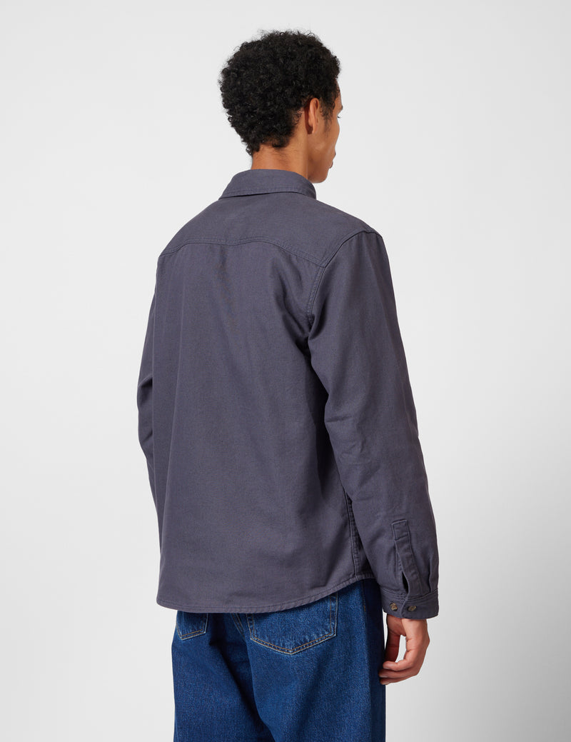 Patagonia Point Reyes Canvas Shirt - Smolder Blue