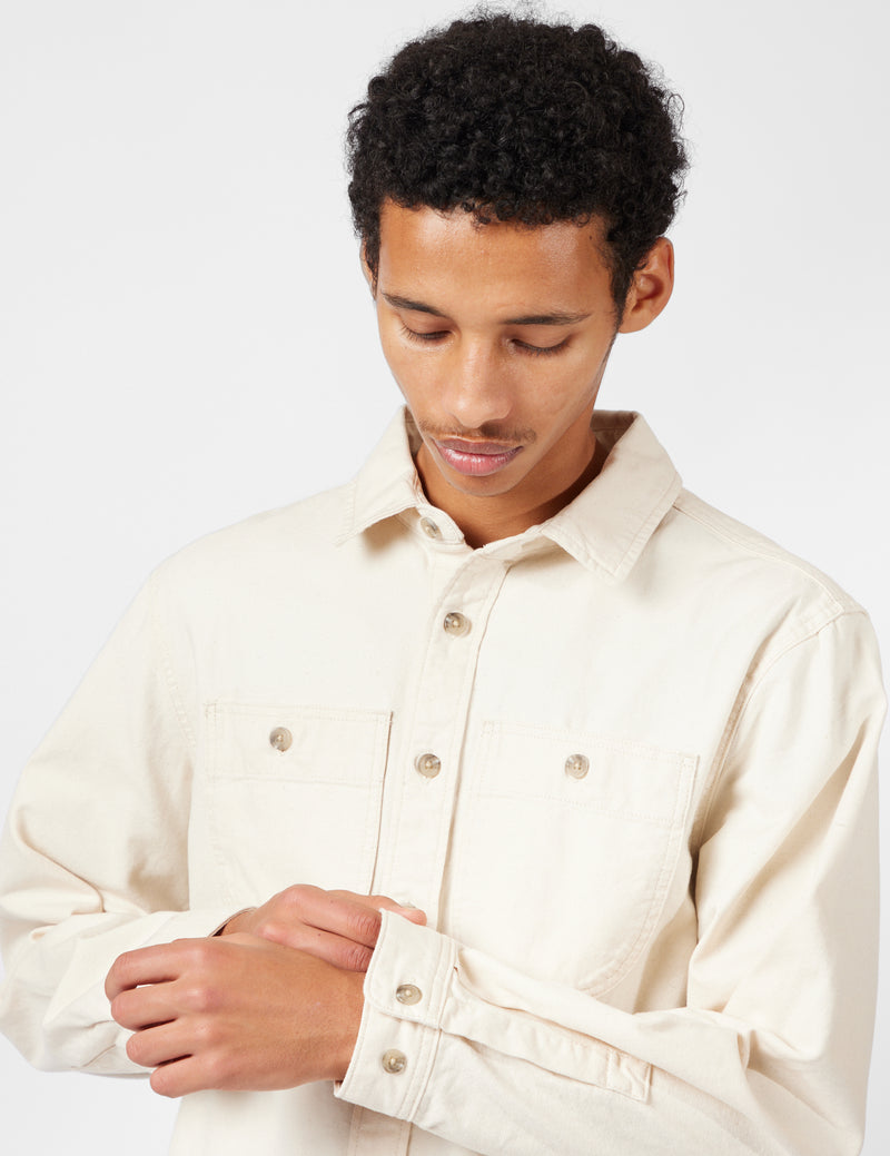 Patagonia Point Reyes Canvas Shirt - Undyed Natural