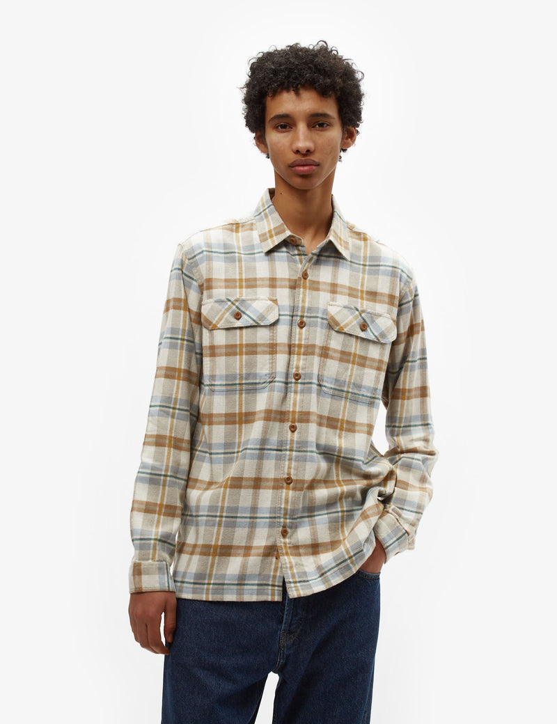 Patagonia Fjord Flannel Fields Shirt (Organic) - Natural