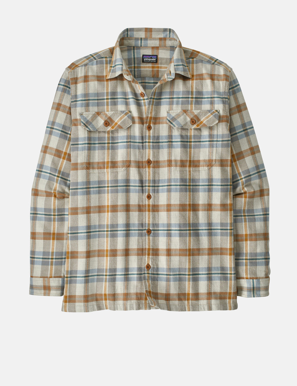 Patagonia Fjord Flannel Fields Shirt - Natural | Urban Excess Patagonia Fjord Flannel Fields Shirt - Natural | Urban Excess