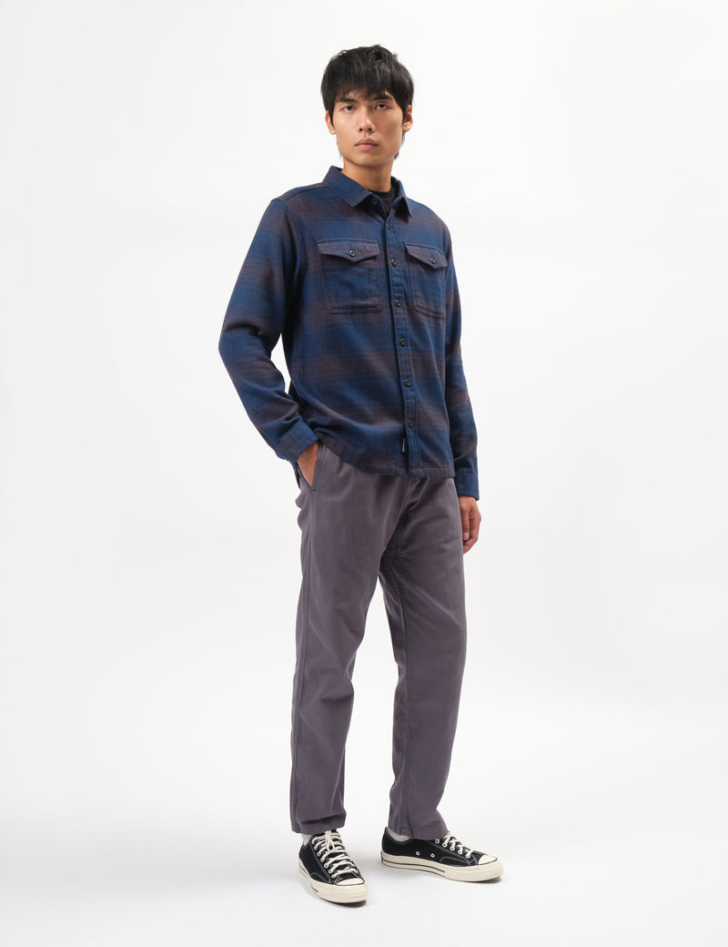 Patagonia Fjord Flannel Cascade Shirt - Tidepool Blue