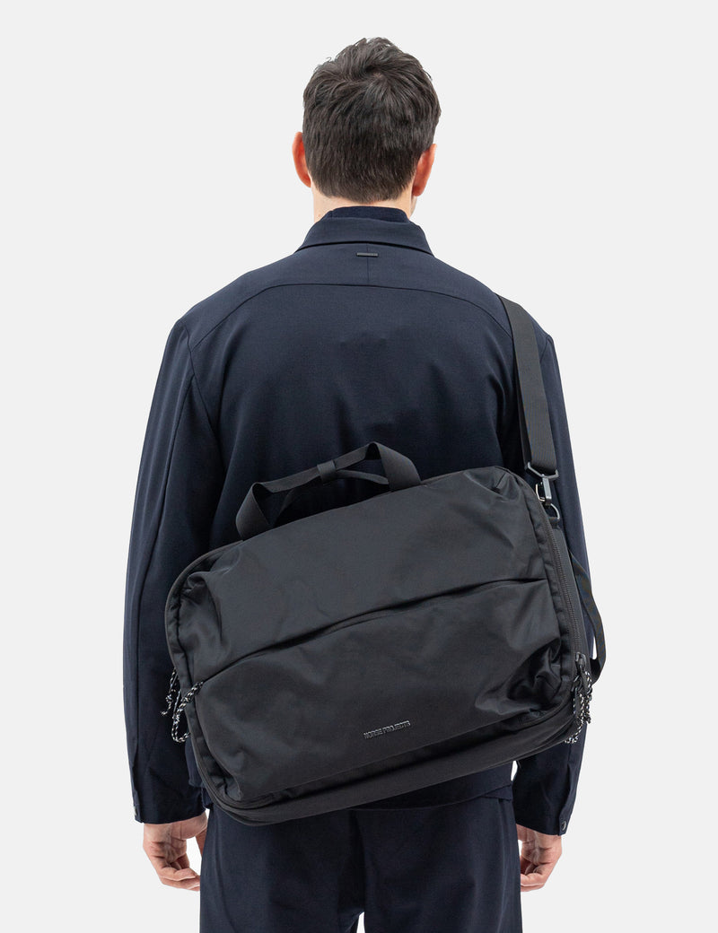 Norse Projects Nylon Twill 3-Way Bag (Recycled) - Black