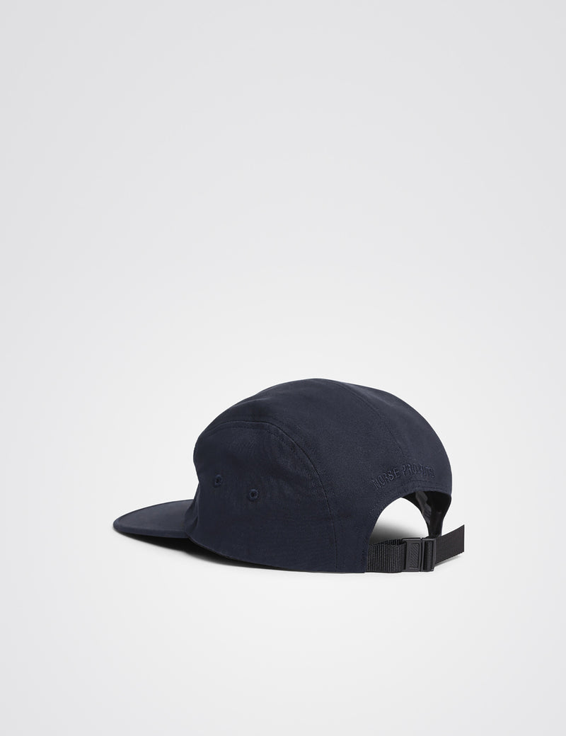 Norse Projects 5-Panel Cap (Twill) - Dark Navy Blue
