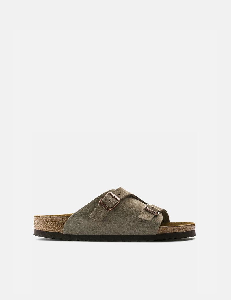 Birkenstock Zürich Sandal (Suede) - Taupe