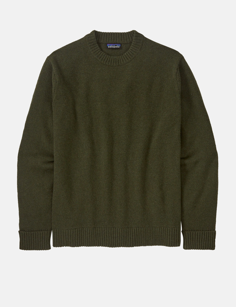 Patagonia Recycled Sweatshirt (Wool Blend) - Basin Green