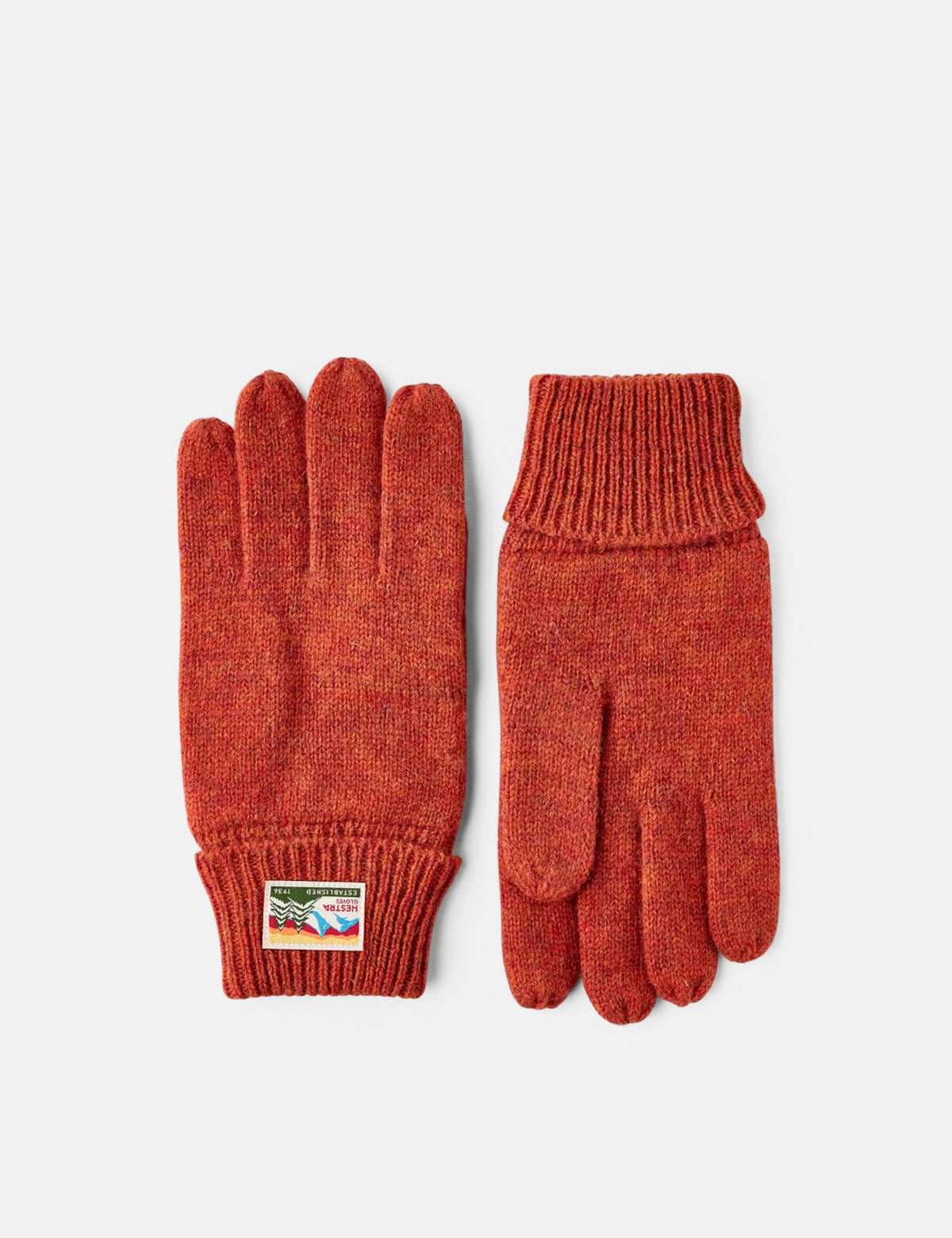 Leather Swisswool Classic Mitt - Black | Hestra Gloves