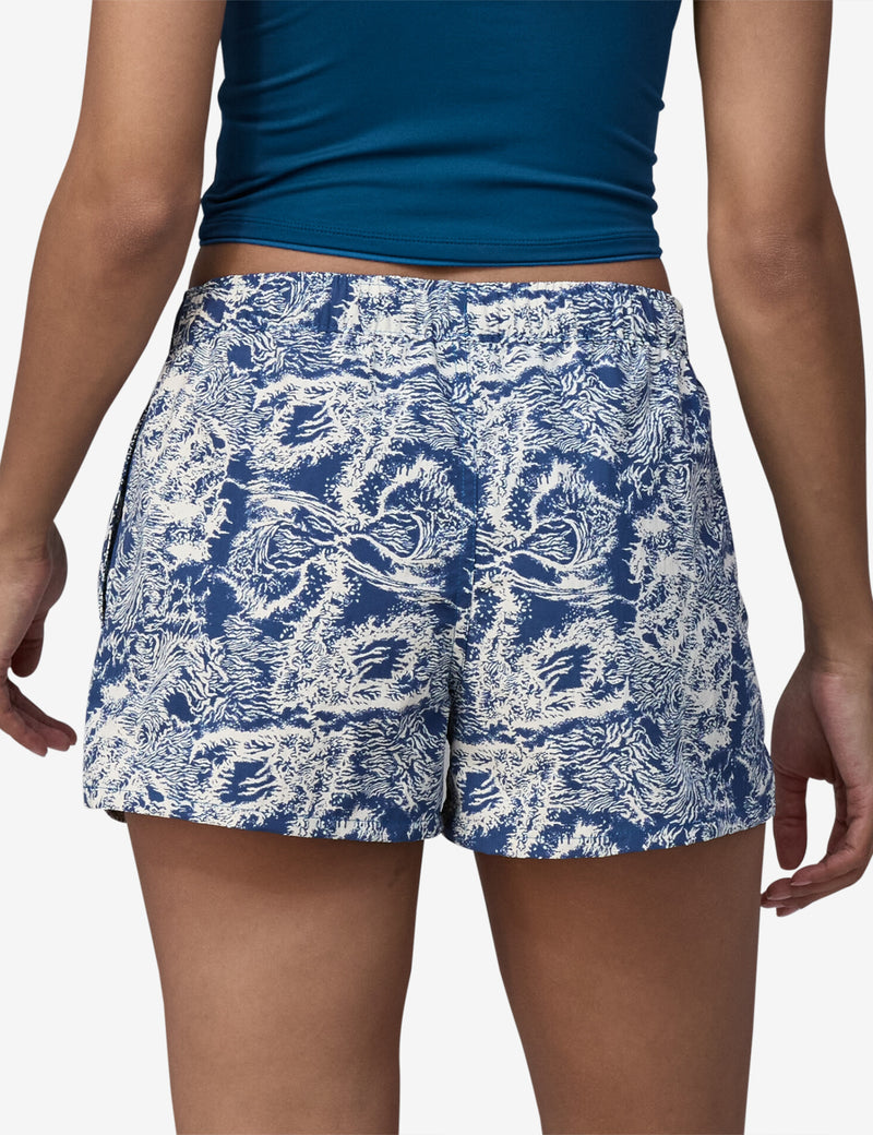 Patagonia Women's Barely Baggies Crash Shorts (2.5in) - Endless Blue