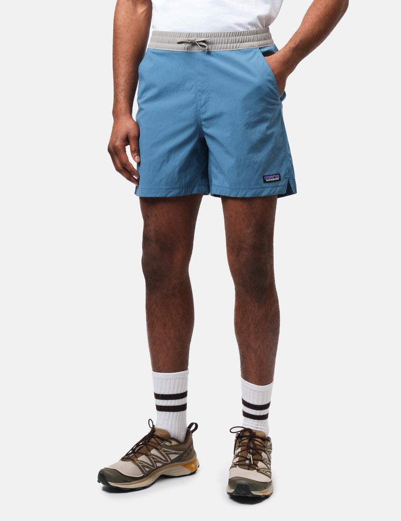Patagonia Baggies Lights 6 inch Swallowtail Geo - Blue