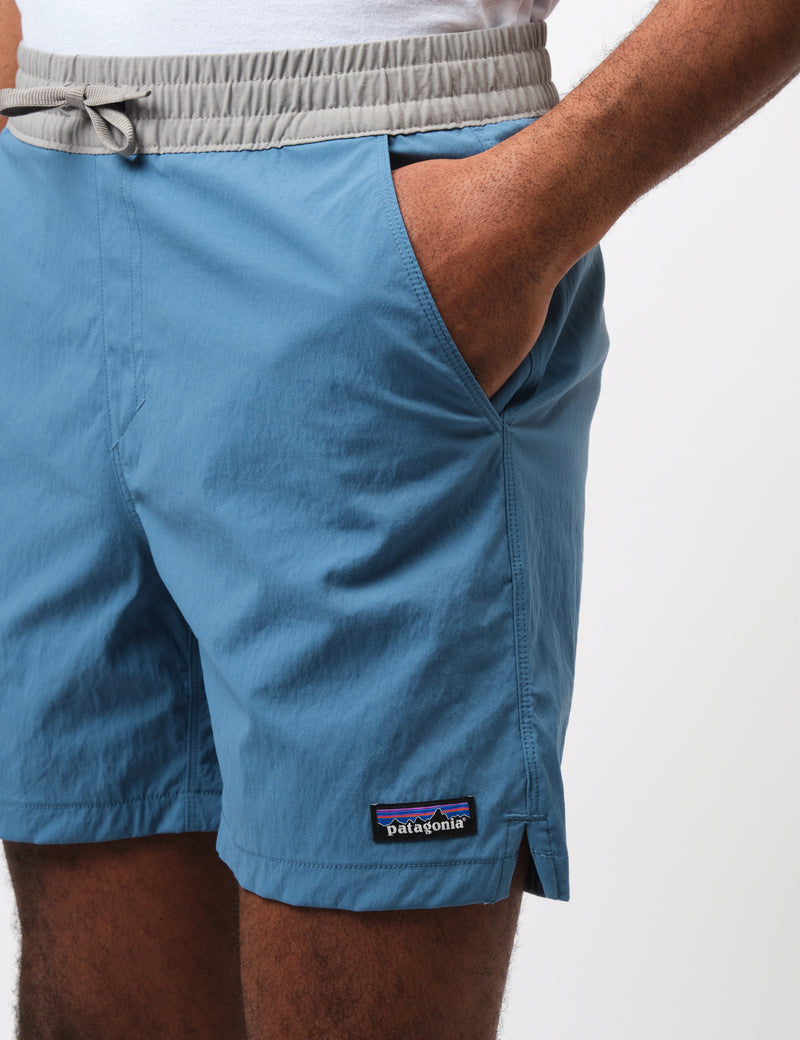 Patagonia Baggies Lights 6 inch Swallowtail Geo - Blue