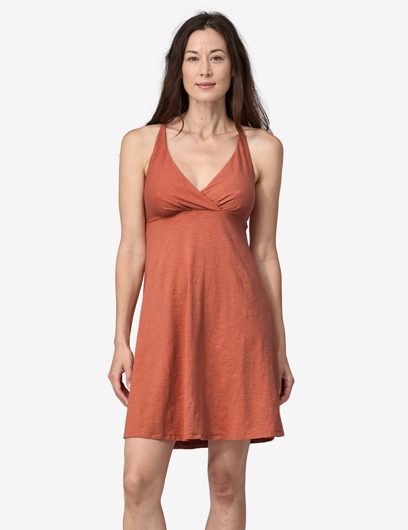 Patagonia Women's Amber Dawn Dress Sienna Clay Urban Excess