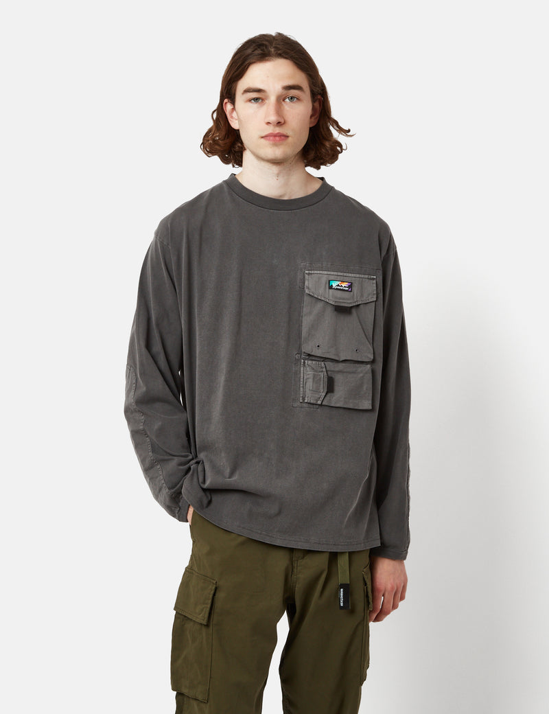 Manastash Armor Long Sleeve Shirt - Black