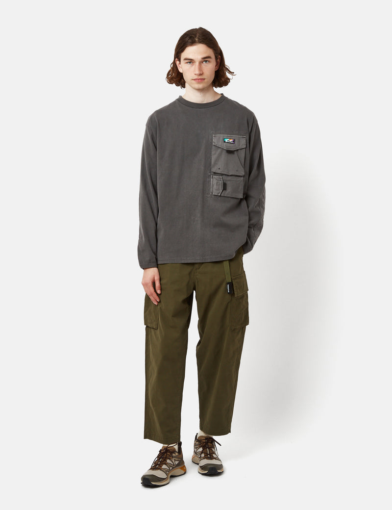 Manastash Armor Long Sleeve Shirt - Black
