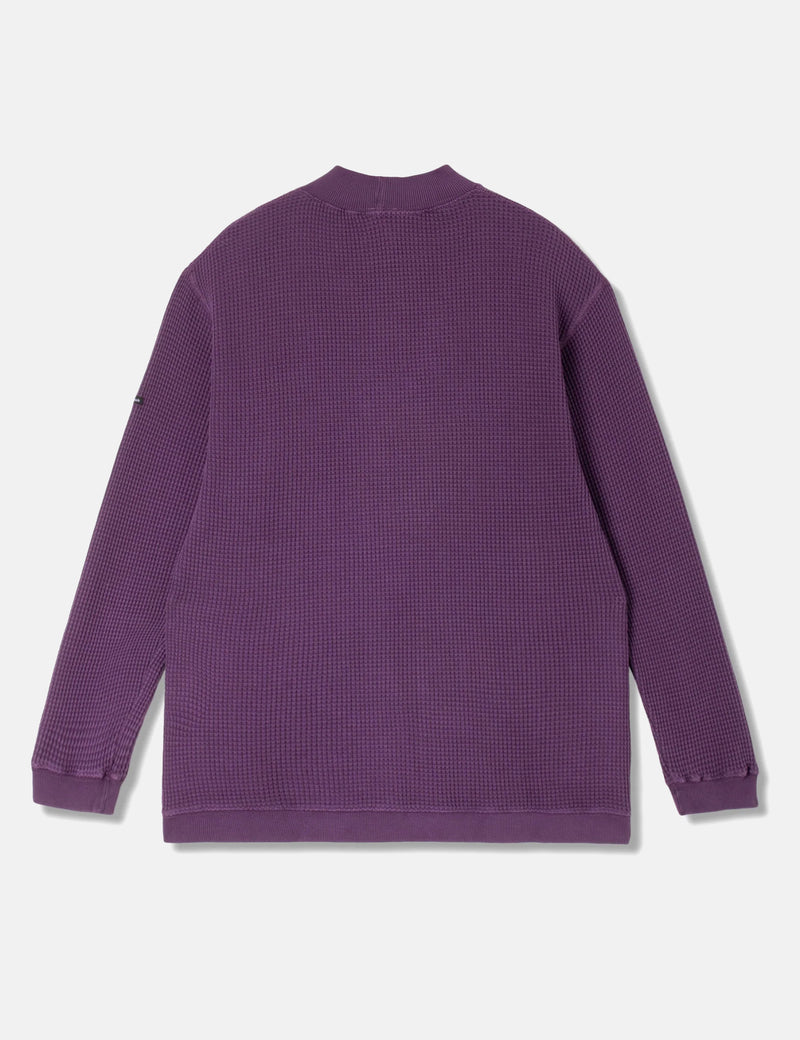 Manastash Heavy Snug Thermal Mock Neck - Purple