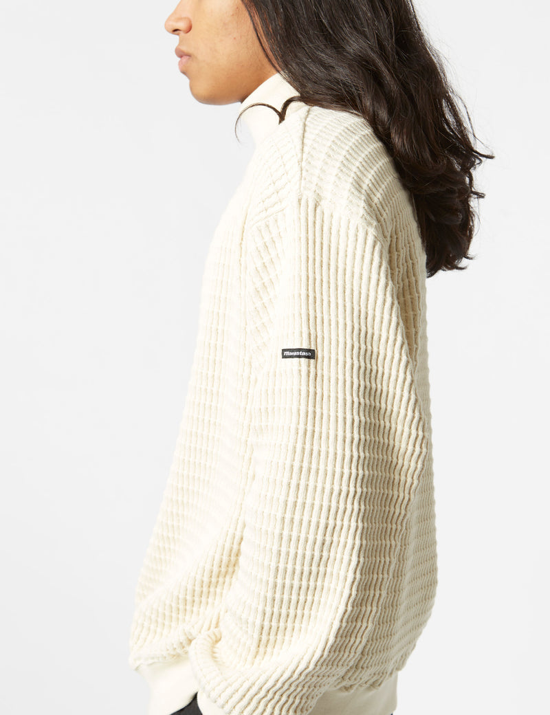 Manastash Snuggle Snug Thermal Turtle Neck - Natural