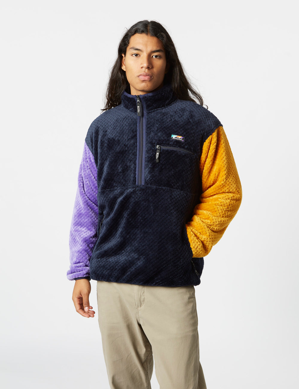 Manastash Poppy Thermal Fleece - Multi Panel | URBAN EXCESS.