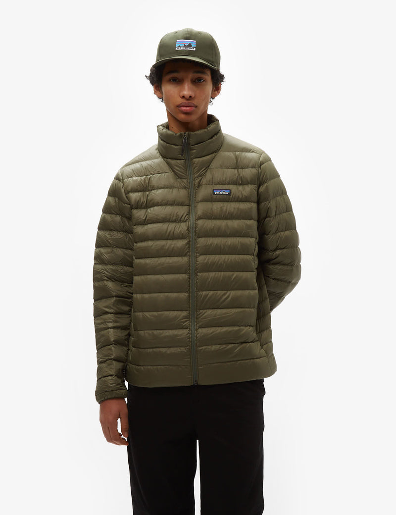 Patagonia Down Sweater Jacket Basin Green Urban Excess