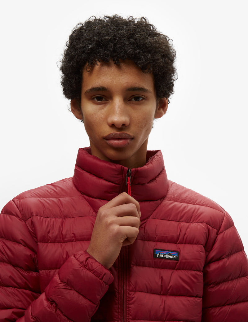 Patagonia Down Sweater Jacket - Carmine Red