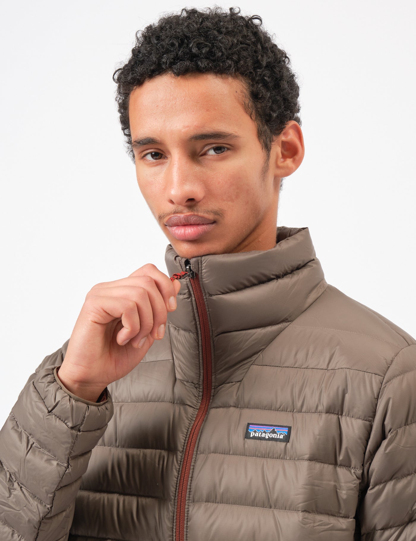 Patagonia Down Sweater Jacket - Marlow Brown | Urban Excess 