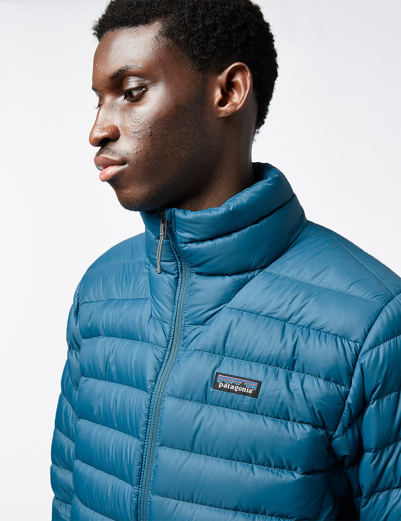 Blue patagonia down jacket Clearance