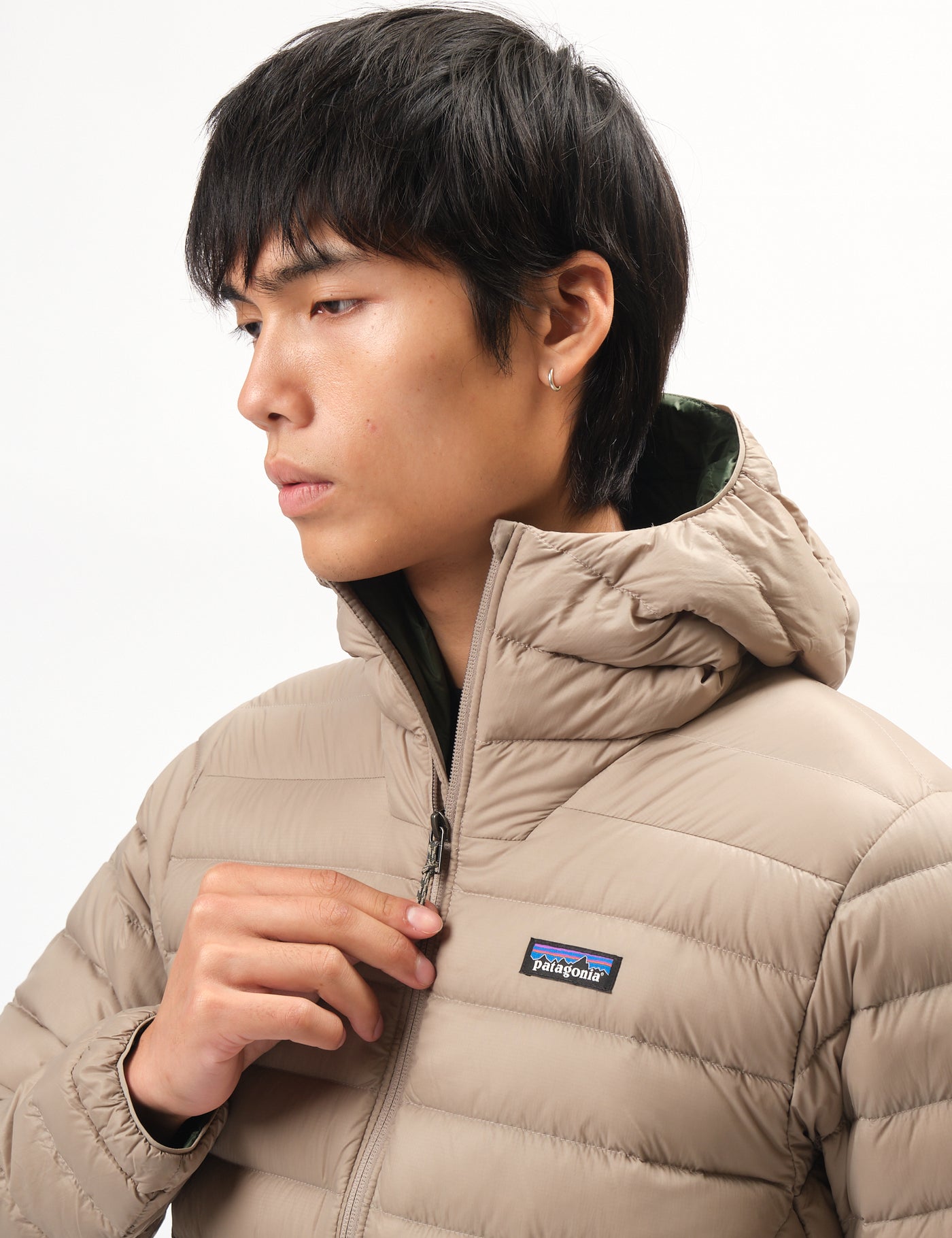 Patagonia Down Sweater Hoody Seabird Grey Urban Excess