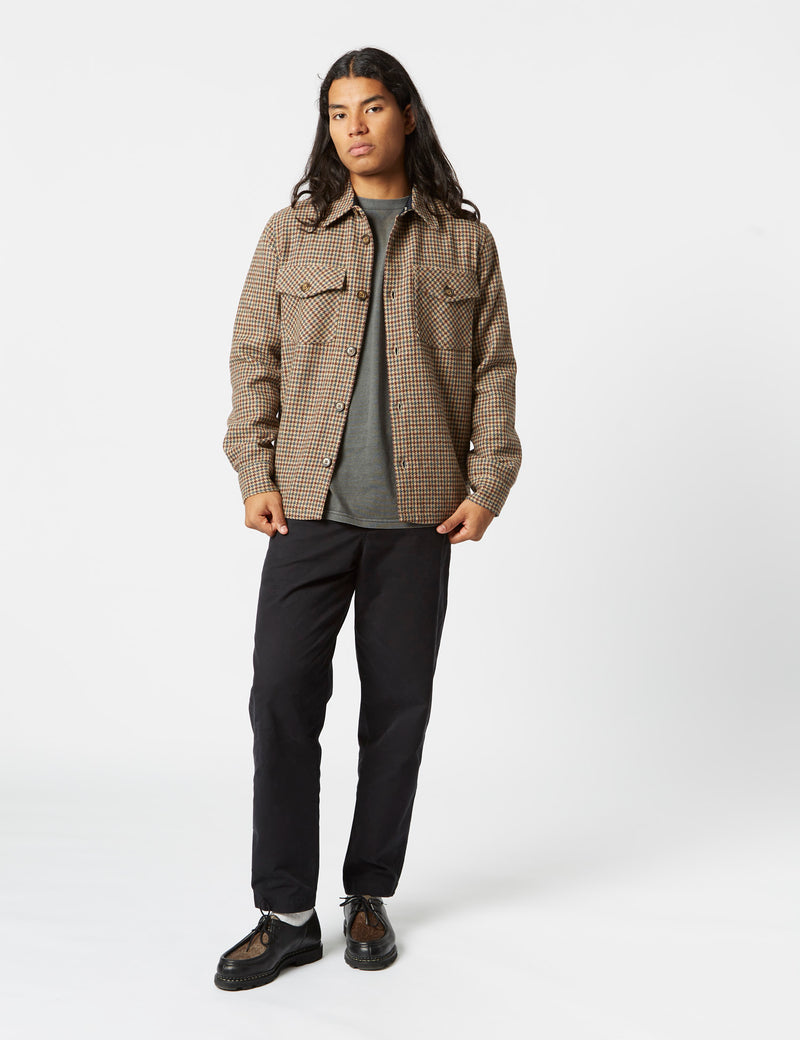 Portuguese Flannel Valle Overshirt - Cereal Beige