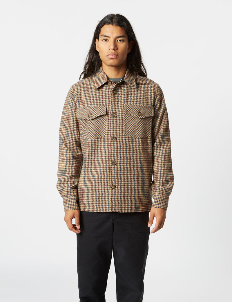 Portuguese Flannel Valle Overshirt - Cereal Beige