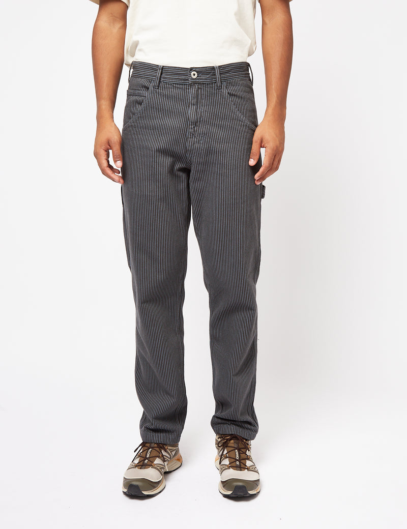 Stan Ray 80s Painter Pant (Tapered) - Black Overdye Hickory