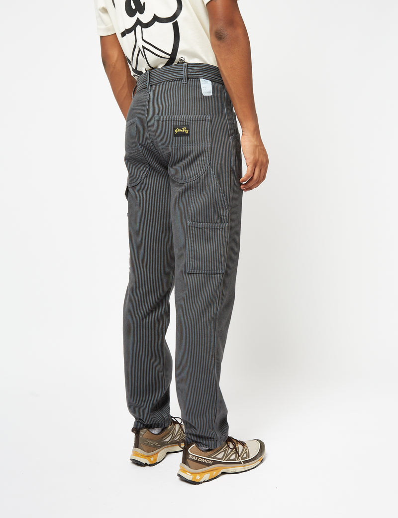 Stan Ray 80s Painter Pant (Tapered) - Black Overdye Hickory