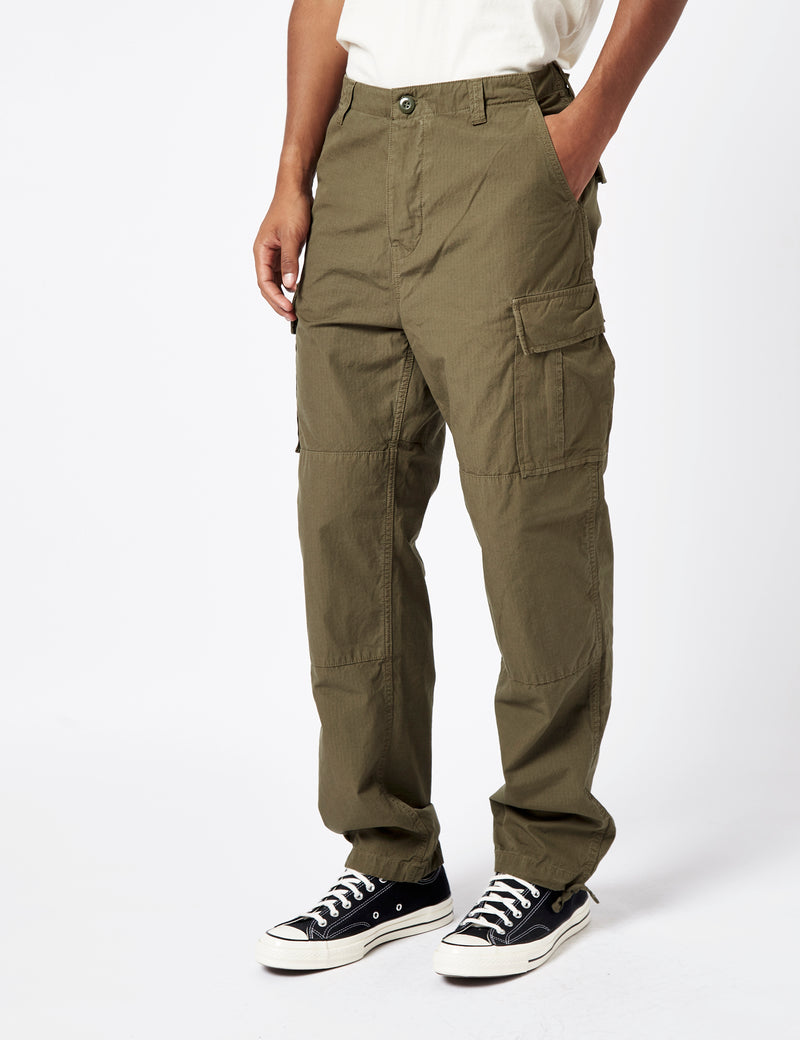 Stan Ray Cargo Pant (Ripstop) - Olive Green