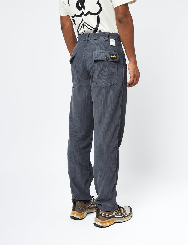 Stan Ray Fat Pant (Loose/Cord) - Navy Blue