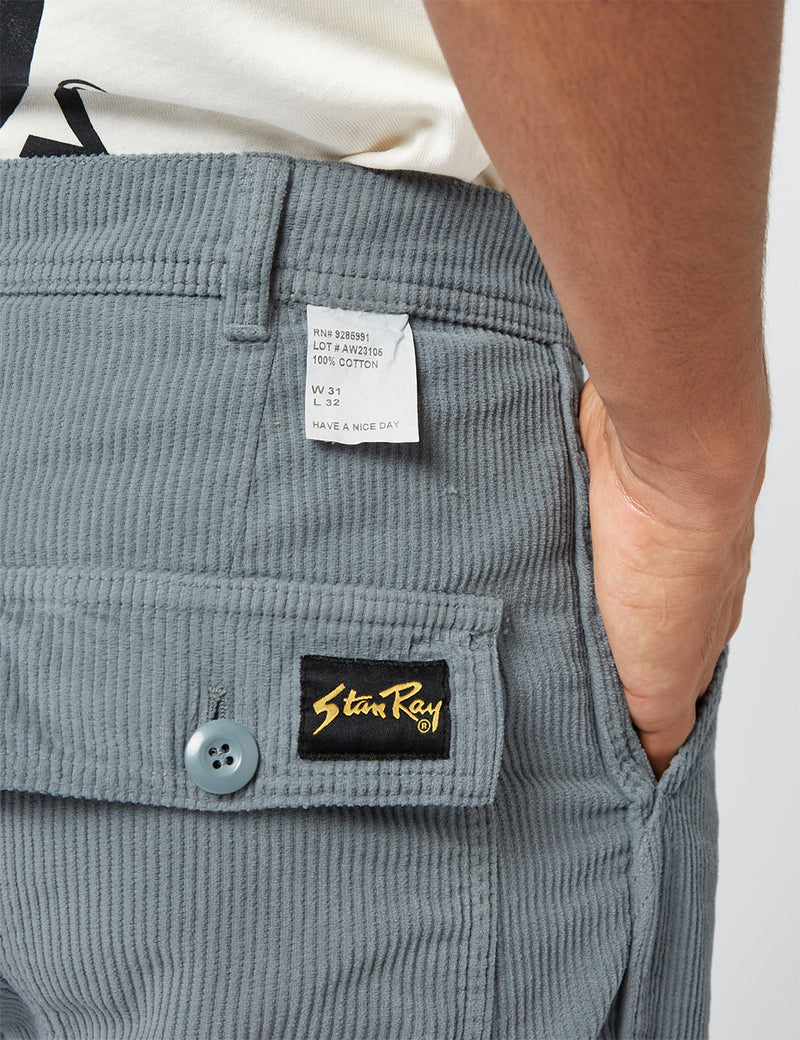 Stan Ray Fat Pant (Cord) - Battle Grey