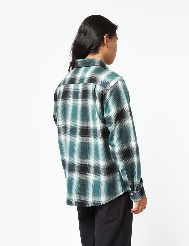Stan Ray Flannel Shirt (Plaid) - Pine Green