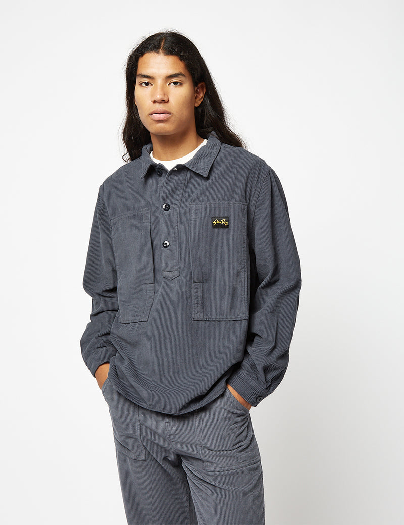 Stan Ray Painters Shirt (Cord) - Navy Blue