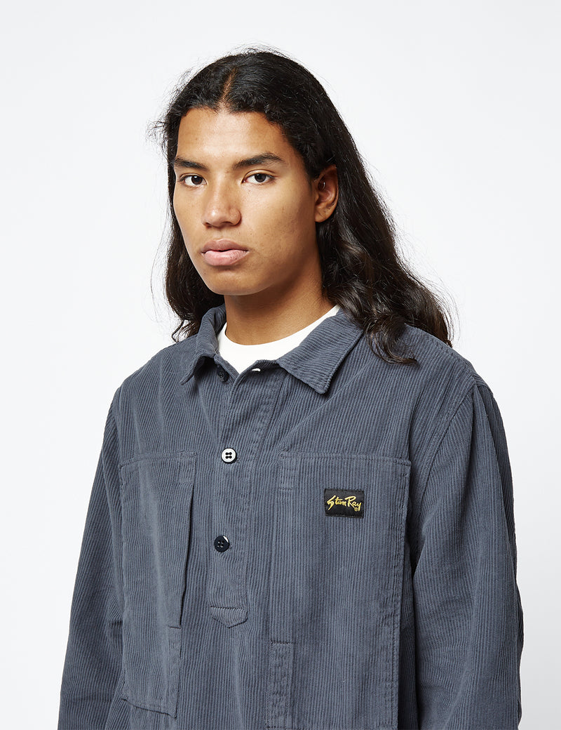 Stan Ray Painters Shirt (Cord) - Navy Blue